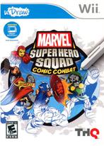 Wii uDraw Marvel Super Hero Squad: Comic Combat, Zo goed als nieuw, Verzenden