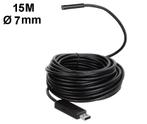 15 meter USB endoscoop Ø 7mm met LED, Doe-het-zelf en Verbouw, Ophalen of Verzenden, Nieuw