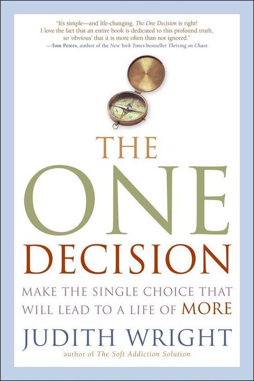 The One Decision, Boeken, Overige Boeken, Ophalen of Verzenden