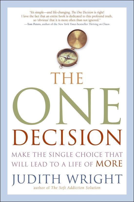 The One Decision, Boeken, Overige Boeken, Ophalen of Verzenden