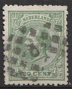 Nederland 1872/1888 - Koning Willem III - NVPH 19/29, Gestempeld
