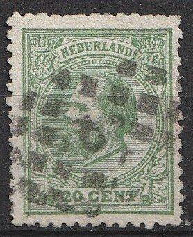 Nederland 1872/1888 - Koning Willem III - NVPH 19/29, Postzegels en Munten, Postzegels | Nederland