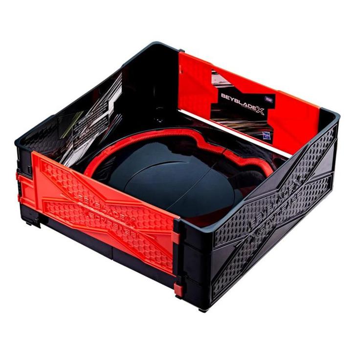 (Pre-order) Beyblade X Beystadium Clash and Carry Beystadium, Kinderen en Baby's, Speelgoed | Actiefiguren, Zo goed als nieuw