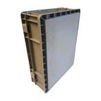 Kunststof Bak met Handgreep, 400x300x120mm, PP Grijs,, Ophalen of Verzenden