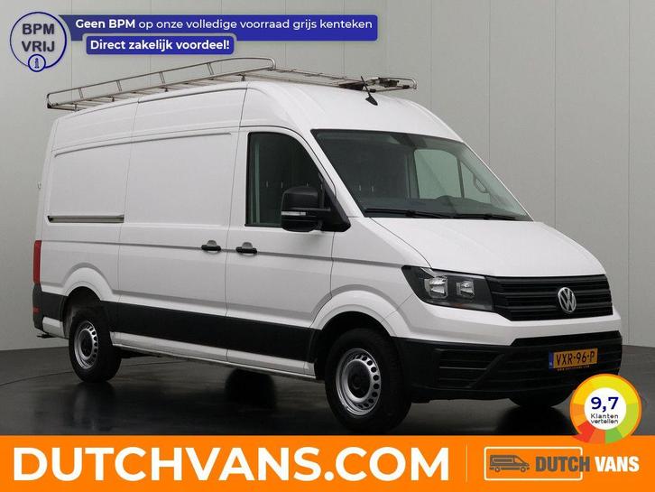 Volkswagen Crafter Bestelbus 2.0TDI | wit, Auto's, Bestelauto's, Lease, Handgeschakeld, BTW verrekenbaar, Diesel, Wit, Euro 6