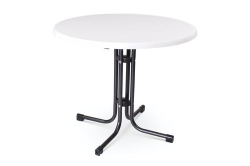 Terrastafel Hawaii | Blad 85cm, Tuin en Terras, Tuintafels, Nieuw, Kunststof, Rond, Ophalen of Verzenden