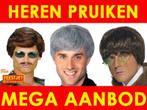 Heren pruiken- Mega aanbod herenpruiken, Ophalen of Verzenden, Nieuw