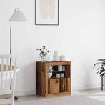 vidaXL Dressoir Bruin 60.5 x 37 x 67 cm Bewerkt hout, Huis en Inrichting, Verzenden, Nieuw, Overige houtsoorten, Minder dan 50 cm