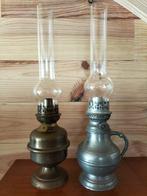 Olielamp (2) - Messing, Tin