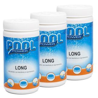 Chloortabletten | Pool power | Traag oplosbaar, Tuin en Terras, Zwembad-toebehoren, Nieuw, Verzenden