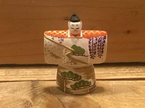 Twaalf handbeschilderde Japanse Hinamatsuri poppen festival, Antiek en Kunst, Antiek | Speelgoed