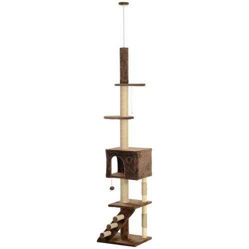 TRUUSK Krabpaal Plafondhoog, Kattenboom, 225-265 Cm Kattenkr, Dieren en Toebehoren, Katten-accessoires, Nieuw, Verzenden