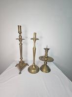 Kaarsenhouder (3) - Brons, Messing, Antiek en Kunst