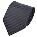 Fako Fashion® - Luxe Stropdas - 145cm - 8cm - Zwart, Kleding | Heren, Stropdassen, Verzenden, Nieuw