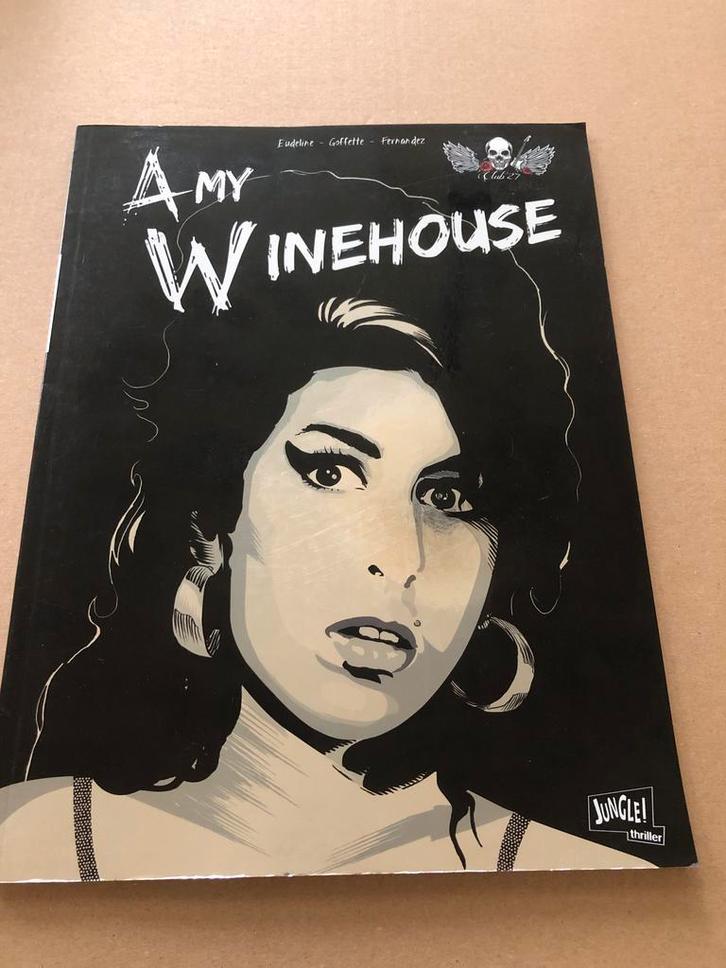 Biografie Amy Winehouse in stripvorm - zeldzaam, Verzamelen, Muziek, Artiesten en Beroemdheden, Boek, Tijdschrift of Artikel, Zo goed als nieuw