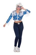 Glamorous Pailletten Jasje Sterren Vrouwen Blauw, Kleding | Dames, Ophalen of Verzenden, Nieuw