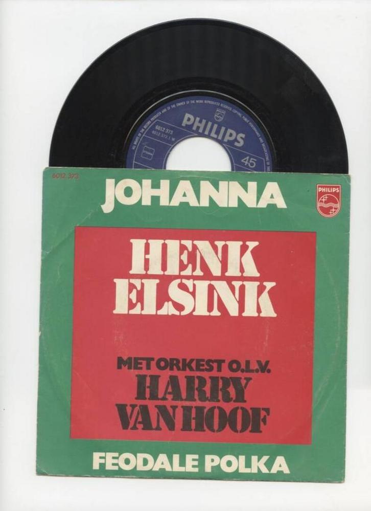 Henk Elsink – Johanna / Feodale Polka (1-7-Vinyl-Single), Cd's en Dvd's, Vinyl Singles, Ophalen of Verzenden