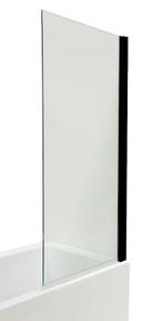 SALE - Sundvik 70 x 143 - Zwart - Badwand  -  Douchewand, Ophalen of Verzenden, Nieuw