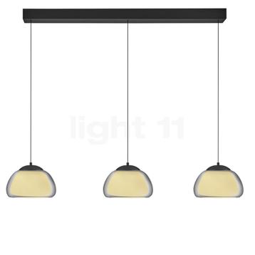 Hell Luxxo Hanglamp LED 3-lichts, zwart (Hanglampen) beschikbaar voor biedingen
