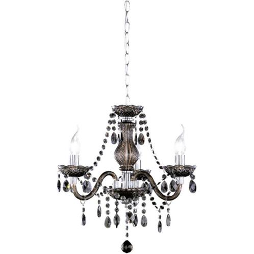 LED Kroonluchter - Trion Lucy - E14 Fitting - 3-lichts -, Huis en Inrichting, Lampen | Hanglampen, Nieuw, Metaal, Ophalen of Verzenden
