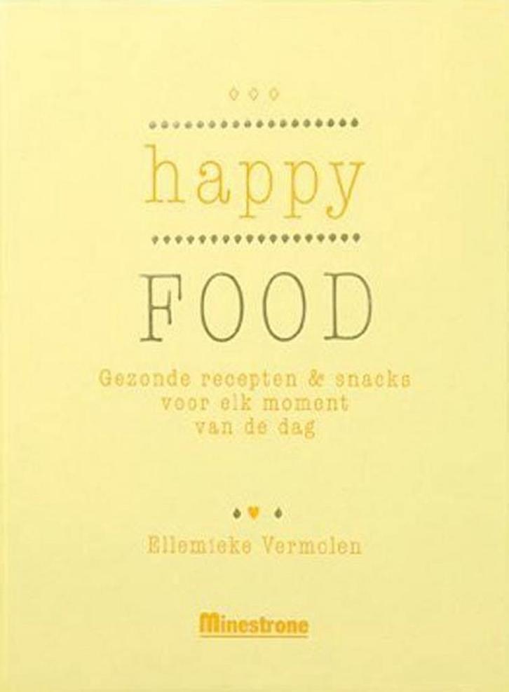 Happy food 9789490028794 Ellemieke Vermolen, Boeken, Kookboeken, Gelezen, Verzenden