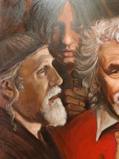 Antonello Di Pinto - LOmbra di Caravaggio, Antiek en Kunst, Kunst | Schilderijen | Modern