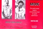 Politieke poster van het MDK (lijst optie, Posters), Verzenden, Nieuw, Overige onderwerpen, Met lijst