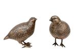 Beeldje - Quail - Brons