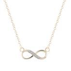 Fako Bijoux - Ketting - Infinity - Mini - Goudkleurig, Verzenden, Nieuw