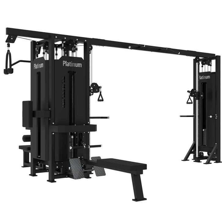 Tunturi Platinum - Multi Station / 5 Stations - Selectorized, Sport en Fitness, Fitnessapparatuur, Overige typen, Nieuw, Metaal