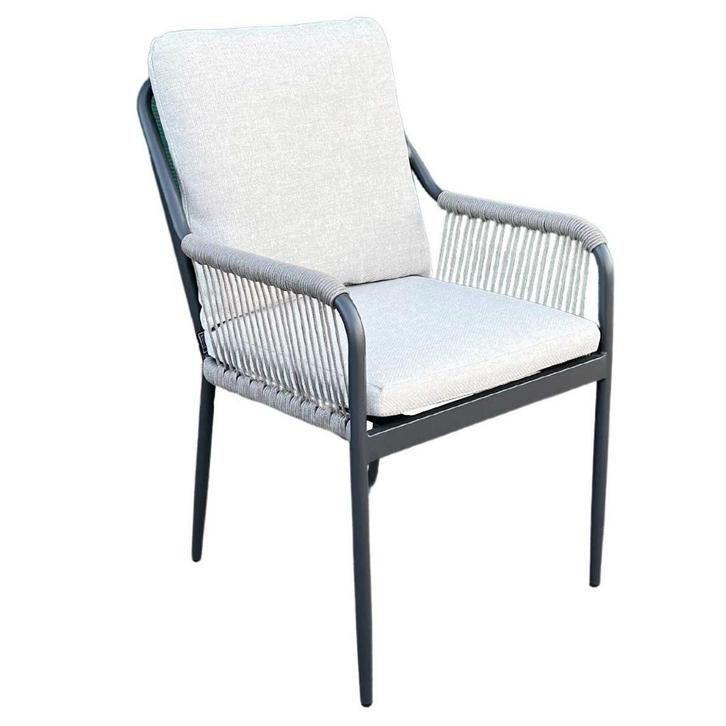 Garden Impressions Stevie tuinstoel - taupe, Tuin en Terras, Tuinsets en Loungesets, Verzenden