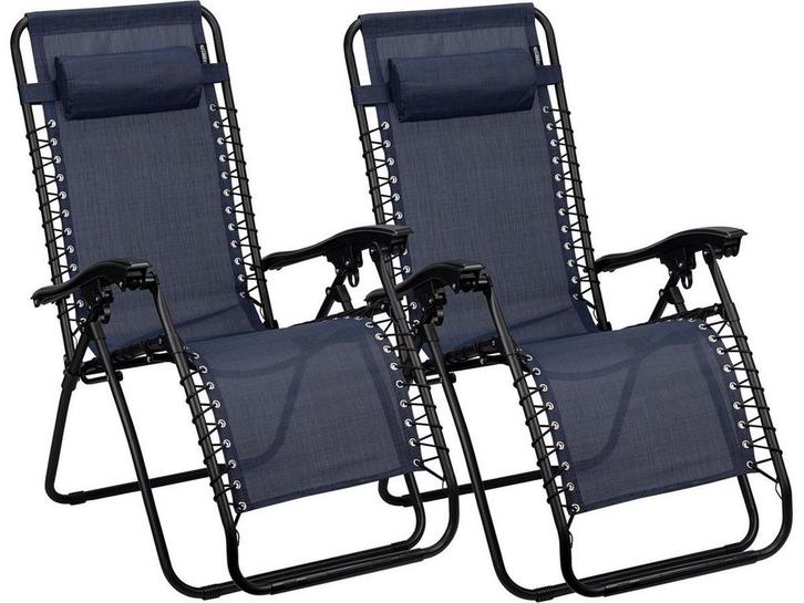 Abbey Chaise Longue IV - Campingstoel - Luxe textilene -, Huis en Inrichting, Woonaccessoires | Overige, Zo goed als nieuw, Verzenden