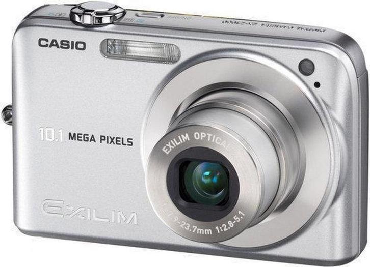 Casio Exilim EX-Z1050 Digitale Compact Camera - Zilver, Audio, Tv en Foto, Fotocamera's Digitaal, Zo goed als nieuw, Verzenden