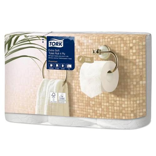 Toiletpapier Standaardrol | PREMIUM | 4-Laags | Wit | 150, Zakelijke goederen, Horeca | Keukenapparatuur, Nieuw in verpakking