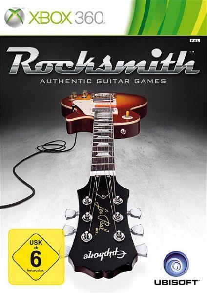 Rocksmith Authentic Guitar Games-Excl. Real Tone Cable Duits, Spelcomputers en Games, Games | Xbox 360, Zo goed als nieuw, Ophalen of Verzenden
