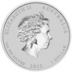 Australië. 1 Dollar 2013 Year of the Snake  .999 1 Oz
