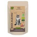 BF Petfood Biofood Kat Organic Rund Menu 100 gr, Verzenden