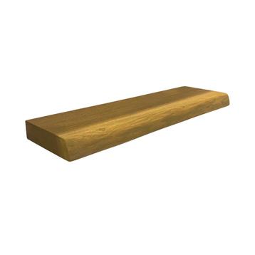 Houten wandplank - Smoked oak - Klein - 4cm dik eiken - Boom beschikbaar voor biedingen