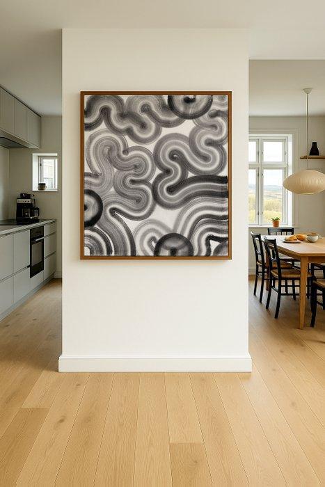 Ella Suárez - La memoria de las rocas 6 - XL (No Reserve), Antiek en Kunst, Kunst | Schilderijen | Modern