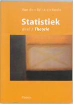 Statistiek 2 Theorie 9789053527337 W.P. van den Brink, Verzenden, Gelezen, W.P. van den Brink