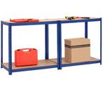 Metalen Opbergrek tot 875kg blauw (Meubelen, Interieur), Huis en Inrichting, Kasten | Televisiemeubels, Verzenden, Nieuw