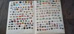 Verzameling van 220 speldjes, pins, badges uit de jaren