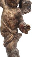 sculptuur, angelo - 70 cm - Hout