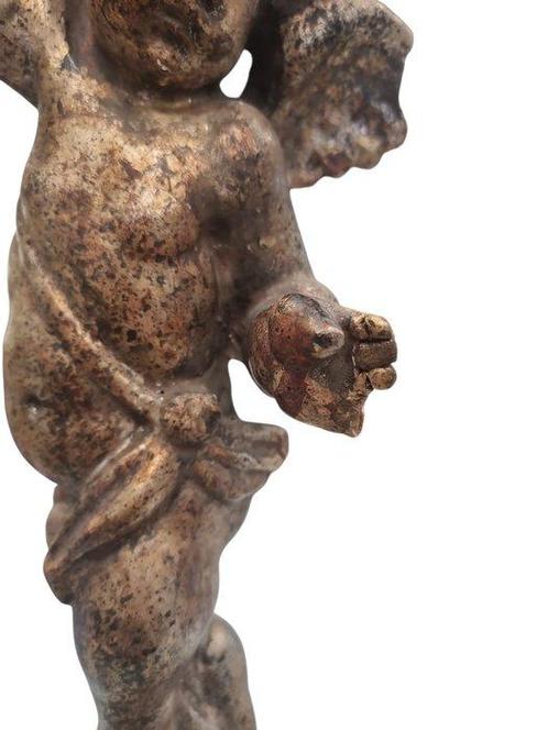 sculptuur, angelo - 70 cm - Hout, Antiek en Kunst, Antiek | Boeken en Bijbels