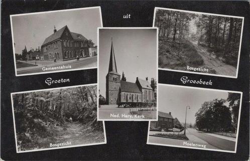 GROESBEEK - Meerluik Groeten uit Groesbeek, Verzamelen, Ansichtkaarten | Nederland, Verzenden