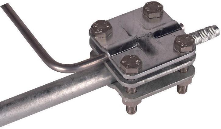 Dehn aardstaafverbinder voor 20-30mm Rd 8-12,5mm Fl-40mm, Doe-het-zelf en Verbouw, Elektra en Kabels, Overige typen, Nieuw, Verzenden