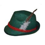 Oktoberfest hoed groen, Verzenden, Nieuw, Feestartikel