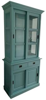 Buffetkast turquoise Putten 100cm soft close, Ophalen of Verzenden, Nieuw