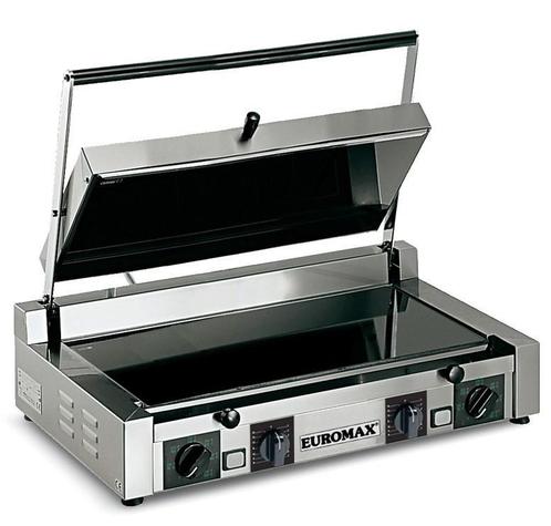 Euromax extra large keramische grill met timer (ribbel- vlak, Zakelijke goederen, Horeca | Keukenapparatuur, Verzenden