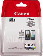Canon PG-560 &amp; CL-561 - Inktcartridge + Retourzakje, Ophalen of Verzenden, Zo goed als nieuw